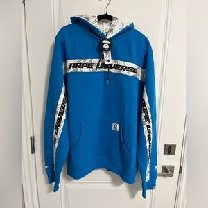 NWT - AAPE by A Bathing Ape (BAPE) Logo Tape Hoodie - Men XL/Women XXL